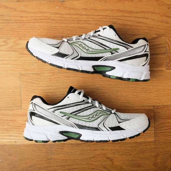 Saucony Ride Millennium White Green Black S70812-11 Unisex US 7.5 Running Shoes - Picture 1 of 7